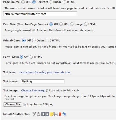 How To Tab To Link Your Blog To Your Facebook Page 5