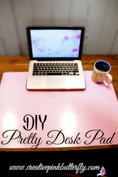 DIY Pretty Desk Pad