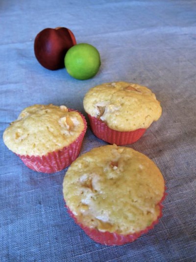 Peach and Lime Muffins Recipe