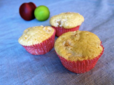 Delicious Peach and Lime Muffins