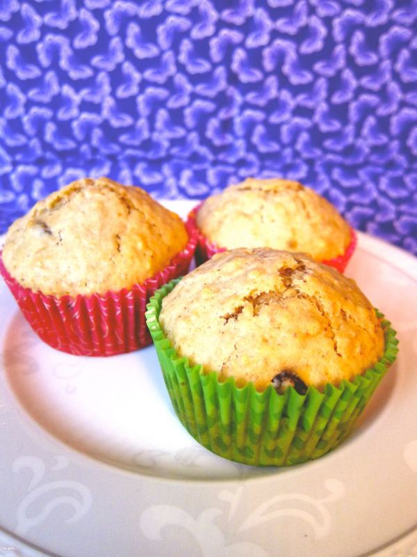 Oats and Raisin Muffins Recipe