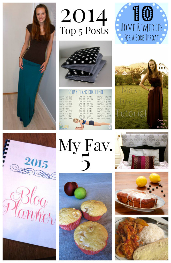 2014 Top 5 posts & My Favorite 5