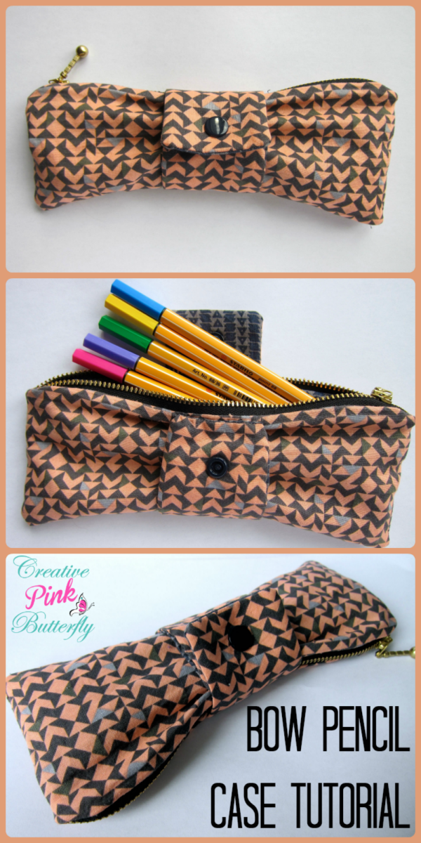 Bow Pencil Case Tutorial