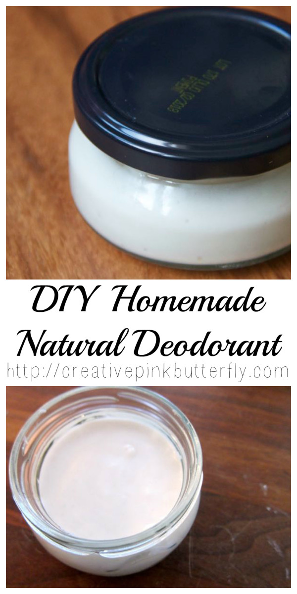 DIY Homemade Natural Deodorant