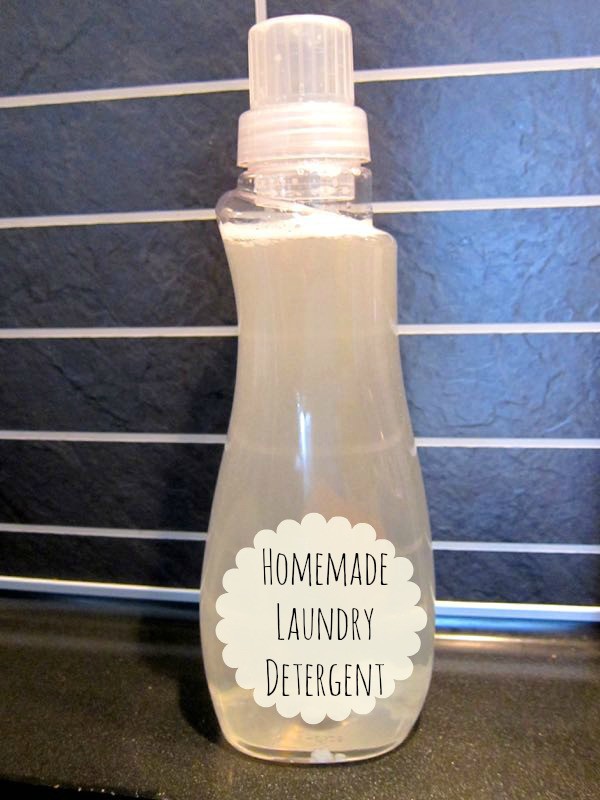 Homemade Laundry Detergent