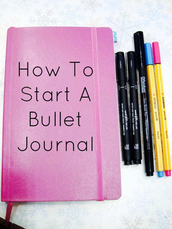 Bullet Journal Kit  What You Need To Get Started 
